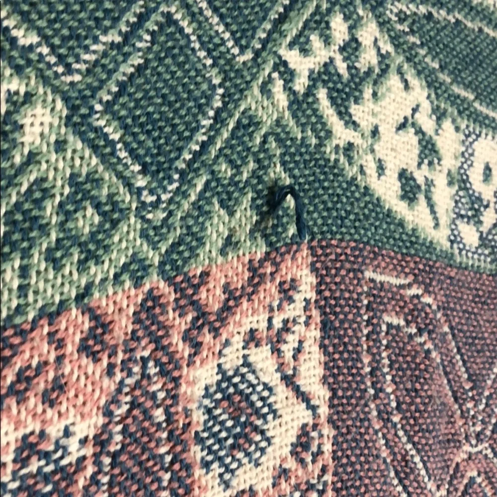 Crown Crafts 100% Cotton Throw Blanket